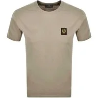 Belstaff T-Shirt Retro 1924 Phoenix Patch Regular Fit Shirt Gesticktem Rand versehener Phoenix-Patch auf der Brust