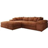 Luxusbetten24 Sofa Designer Sofa Bernardo, mit breiter Ottomane