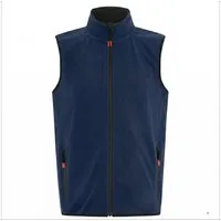GARDENA Fleeceweste Herren Weste aus Soft Fleece dezentes Ton-in-Ton Gardena Logo auf der Rückseite, 100% Polyester