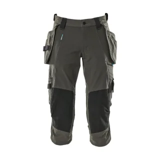 MASCOT Dreiviertel-Hose mit Hängetaschen ADVANCED Dunkelanthrazit 51 - 17049-311-18-C51