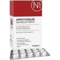 N1 Healthcare N1 Appetitzügler Forte Kapseln 42 St. Kapseln, 42 St., 51 g