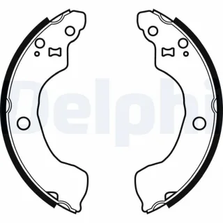 Delphi Bremsbacken hinten Nissan Almera N16 Primera P11