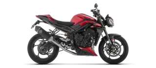 Sport Auspuff Komplettanlage Arrow Veloce BLACK Triumph Street Triple 765 RS Bj.23-24 EURO5 /Kat+ABE