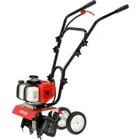 Yato Benzinmotorhacke Benzin Bodenfräse mit 2-Takt-Motor, 60 cm Arbeitsbreite