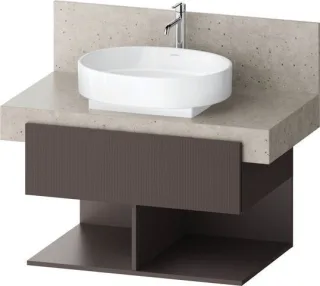 Duravit Balcoon Konsolen-Waschtischunterschrank 800X522 ohne Fach 2 BA50430JGIG0000
