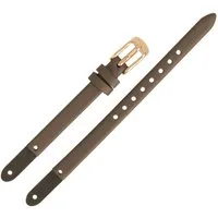 Fossil Uhrenarmband 8mm Leder Braun ES-3862 LB-ES3862