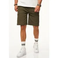 SOULSTAR Cargoshorts mit Stretchanteil Kurze Hose für Herren Regular-Fit Bermuda mit Elasthan-Anteil Sommershorts