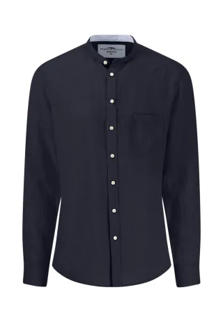 FYNCH-HATTON - Premium Linen, Stand-Up, 1/1 navy - Gr. - M