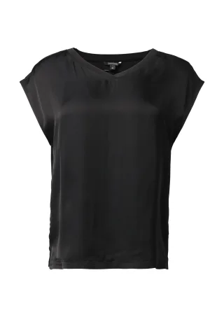 comma - T-Shirt schwarz - Gr. - 38