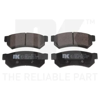 NK Bremsbel?ge hinten Chevrolet Lacetti Nubira Daewoo Lacetti