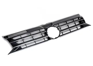 Kühlergrill Sportgrill Gitter Front Emblem Chrom Lack Schwarz für VW T5 09-