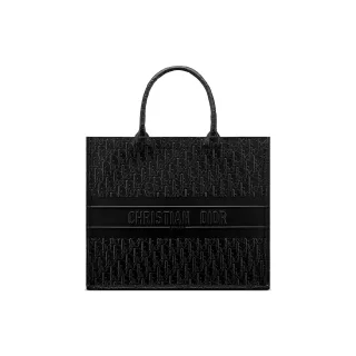 Dior Oblique Tote Tasche aus Leder