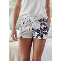 LASCANA Schlafshorts mit floralem Druck