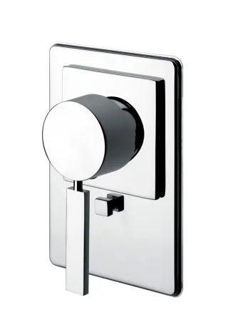 KAJA-B-Quadrat Einhebel-Unterputz-Wafü, chrom  60452-C