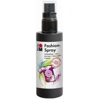 Marabu Sprühfarbe Marabu Fashion Spray schwarz 100ml