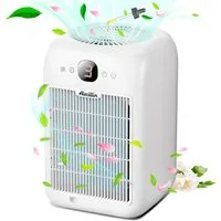 Aircillin Luftreiniger Allergiker mit Aromatherapie, HEPA Luftfilter gegen Schimmel Staub, für 84 m² Räume, Lufteinlass zu 99,97% Entfernung bis 0,1 Mikrometer, 25dB, Timer