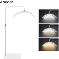 Andoer LED Stehlampe Andoer HD M6X 36W Boden-LED-Videoleuchte 3200K-5600K Dimmbar, LED fest integriert, LED fest integriert, für Schönheitssalon, Make-up, Live-Streaming