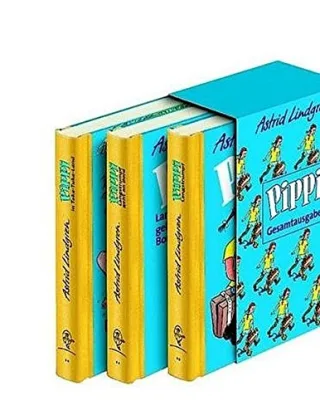 Pippi Langstrumpf Gesamtausgabe drei Bänden im Schuber [Gebundene Ausgabe] [2005] Astrid Lindgren
