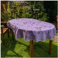 laro Tischdecke Gartentischdecke Wetterfest Rutschfest Oval