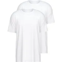 CALIDA T-Shirt Natural Benefit (2er Pack) Modern Fit, Single Jersey, Kurzarm, Rundhals-Ausschnitt