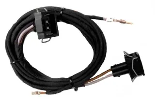 Original Kufatec Kabel Kabelbaum Nebelscheinwerfer SET für VW Golf 3 III Polo 6N