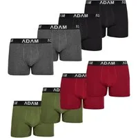 ADAM JEANS Boxershorts die bequemsten Herren Boxershorts Baumwolle im Sale! Trunk Herren Herren Boxershorts Männer Boxer Shorts Unterwäsche 2 Tage-Zustellung