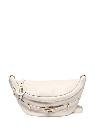 Anna Luchini Beige Rindsledertasche