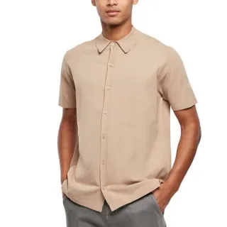 Urban Classics - Knitted Shirt Kurzarm Hemd