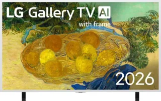 55LX7B6LA.AEEQ (Gallery TV), QNED-Fernseher 139 cm (55 Zoll), silber/schwarz, UltraHD/4K, Gallery+, PVR, TimeShift