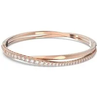Swarovski Armreif Twist, mit Swarovski® Kristall
