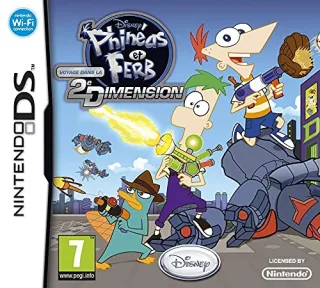 Phineas and Ferb: Across the 2nd Dimension (Nintendo DS)