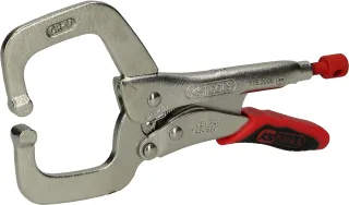 KS Tools Schweiß-Klammer-Gripzange mit Easy-Release - 115.2008