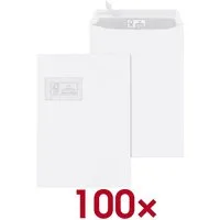 MAILMEDIA Briefumschlag, Format C4, 32,4/22,9 cm, mit Fenster