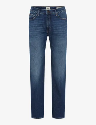 Brax Herren Five-Pocket-Hose Style CLINT BLUE SOIL USED, denim blau, Gr. 30/32