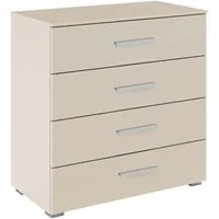 OTTO home Schubkastenkommode Kommode Sideboard Schubladenkommode Schlafzimmerkommode KOLUNA (Breite 80 cm mit moderner Dekorfront), vier große und geräumige Schubladen mit viel Stauraum MADE IN GERMANY