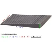 Mobilex Auffahrrampe Mobilex Vollgummirampe ohne Klebstoff