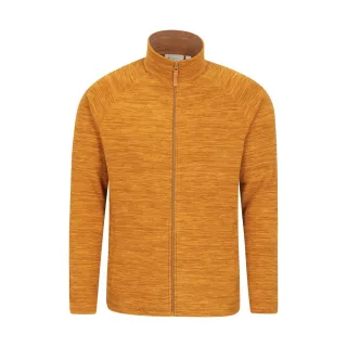 Mountain Warehouse - "Snowdon II" Fleecejacke Durchgehender Reißverschluss für Herren (Gelb)