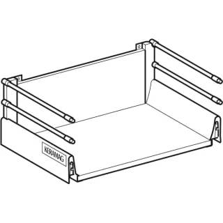 Geberit Schubkasten unten, Acanto zu allen WaschtischU 120, 243893001 243893001