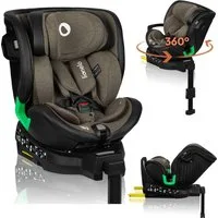 lionelo Autokindersitz HARMONY I-SIZE, ab: ab Geburt, bis: bis 12 Jahren, ab: 40,00 cm, bis: 150,00 cm, (Set), Basis 360'/ISOFIX/i-SIze/Gürtelalarm/viele Annehmlichkeiten