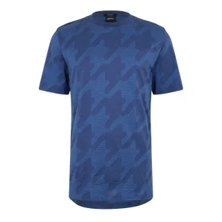 Boss - "C-Thompson" T-Shirt für Herren, Regulär (Marine meliert)