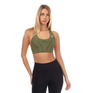 Skins - "Series-3" Sport-BH für Damen (Khakigrün)
