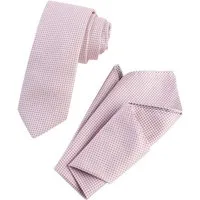 BOSS Krawatte H-SET TIE-PKT SQ (Set, 2-St) mit Einstecktuch, Geschenkset
