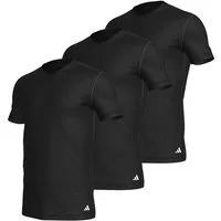 adidas Performance Poloshirt T-Shirt Basic V-Neck 3P (Packung, 3-tlg., 3er-Pack)