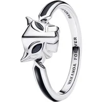 Pandora Silberring 194223C01, für Damen-Ring Marvel Schwarzer Panther Silber