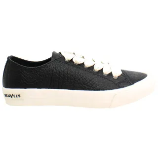 Seavees Crosby Damen Schwarz Plimsolls