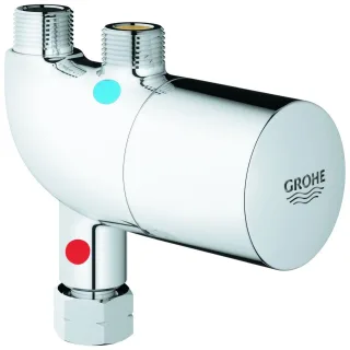 Grohe Therm.Verbrühschutz/Untertisch-THM, Grohtherm Micro 34487 chrom 34487000