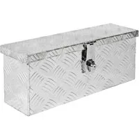 Trucky Anhänger-Deichselbox Truckbox Werkzeugkiste Box Anhängerbox Aluminium Deichselbox D015