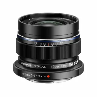 Olympus M.Zuiko Digital ED 12mm 1:20 schwarz
