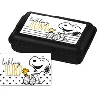 United Labels® Lunchbox Peanuts - Lieblings Hund, Kunststoff (PP)