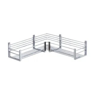 Cosmic Lira Spa Komfort Eckseifenkorb 38x38 Chrom 38x38x11cm, Chrom, 146035002 PD146035002